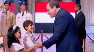الرئيس السيسي يصل مقر احتفالية «وطن السلام» بالعاصمة الإدارية الجديدة