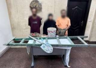 سقوط 3 متهمين بالتنقيب غير المشروع عن الآثار داخل عقار بالجمالية