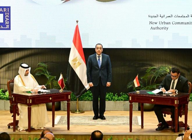 تفاصيل توقيع الصفقة الاستثمارية الجديدة بين مصر وقطر ”سملا وعلم الروم” بمحافظة مطروح
