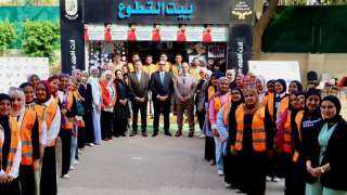 مدير صندوق مكافحة الإدمان يزور ”بيت التطوع” بجامعة القاهرة