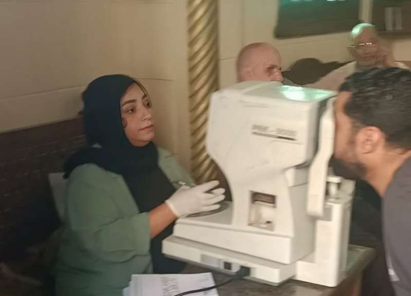 قافلة نجلاء الإمبابي الطبية المجانية بالزيتون والأميرية