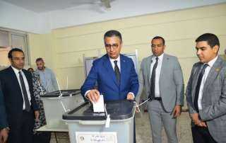 وزير التموين والتجارة الداخلية يدلي بصوته في انتخابات مجلس النواب ٢٠٢٥