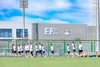 منتخب مصر يخوض تدريبًا صباحيًا بمركز المنتخبات