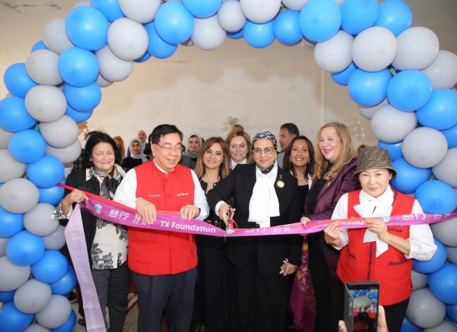 افتتاح تطوير المرحلة الأولى بقرية الزهور لتمكين ذوي القدرات الذهنية وسط حضور رسمي ومجتمعي واسع