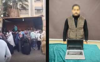 ضبط شخص يستغل سرادق انتخابي لتسهيل إرشاد الناخبين بحلوان