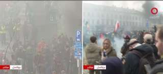 اشتباكات بين مزارعين أوروبيين والشرطة البلجيكية أثناء اجتماع قادة الاتحاد الأوروبي في بروكسل