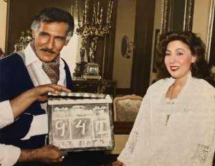 فنان عملاق.. نادية الجندي تستعيد ذكريات أعمالها أمام عبدالله غيث