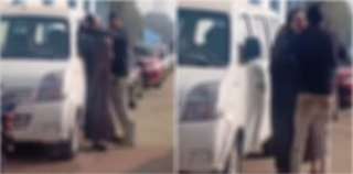 «خلافات زوجية» وراء فيديو تعدي جزار على زوجته أمام المارة بالسيدة زينب