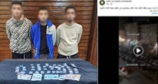 ترويج مخدرات على مرأى الكاميرا.. سقوط 3 متهمين بالقليوبية