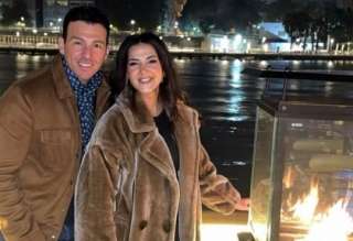 رامي رضوان يُهنئ زوجته دنيا سمير غانم بعيد ميلادها