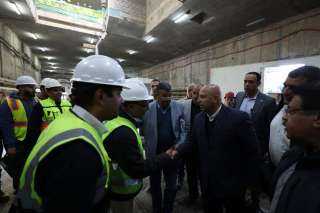 ”الوزير” يتفقد أعمال المرحلة الأولى من الخط الرابع للمترو ويؤكد: ملحمة وطنية بأيادٍ مصرية| صور