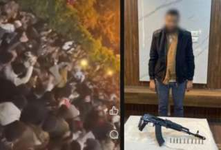 سقوط مطلق النار في احتفالات فوز مرشح بالبحيرة