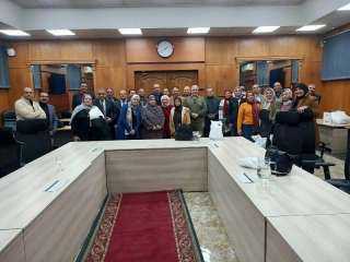 «القابضة للمياه» تنظم الاجتماع الدوري لرؤساء قطاعات المعامل والجودة بالشركات التابعة لمتابعة الأداء|صور