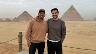 ويل سميث في مصر.. أهرامات الجيزة تستقبل نجم هوليوود