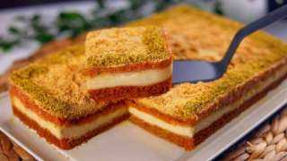 طريقة عمل البسبوسة المرملة.. نكهة رمضان التي لا تخطئ