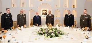 وزيرا الدفاع والداخلية يشهدان حفل إفطار بمناسبة شهر رمضان الكريم| فيديو وصور