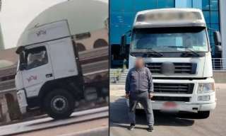 سقوط قائد سيارة نقل بعد تداول فيديو يكشف قيادته المتهورة بالبحيرة