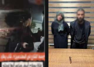 مشهد صادم.. ضبط شخص حاول الاعتداء على زوجته بسلاح أبيض بالجيزة