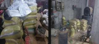 بسلة ونشا ومخلفات بن.. ضبط خط إنتاج لتصنيع القهوة المغشوشة بالقليوبية