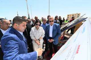 وزيرة الإسكان تتفقد مشروعات البحيرات الجنوبية «نيو مارينا»| صور