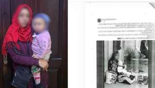 ضبط سيدة استغلت طفلتها فى التسول واعتدت عليها بالإسكندرية