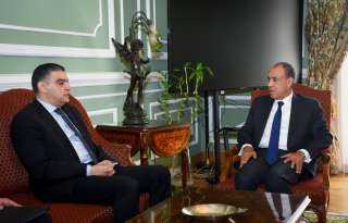 وزير الخارجية يستقبل رئيس هيئة الشراء الموحد لبحث تعزيز التعاون في مجال الأمن الصحي| صور