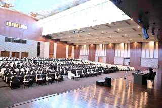 البابا تواضروس يلتقي 575 راهبا من رهبان الأديرة ويهنئهم بعيد القيامة |صور