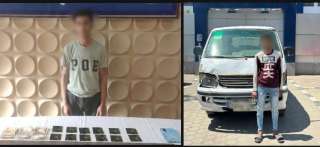 ميكروباص تحت تأثير المخدرات.. سقوط سائق متهور وتاجر بودر في قبضة الأمن بالقاهرة