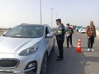 ضبط 612 مخالفة على الطريق الدائري الإقليمي خلال 24 ساعة