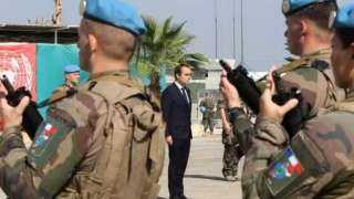 رئيس الوزراء اللبناني يُدين الهجوم على عناصر من الكتيبة الفرنسية في يونيفيل