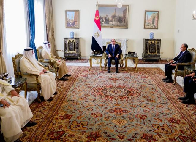 الرئيس السيسي: أمن الكويت وسائر الدول العربية هو امتداد طبيعي لأمن مصر القومي