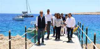 وزيرة التنمية المحلية تتفقد محمية رأس محمد وتؤكد دعم السياحة البيئية