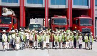 جولة داخل الحماية المدنية.. طلاب القاهرة يتعرفون على بطولات إنقاذ الأرواح