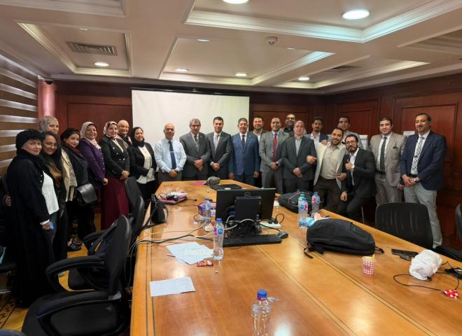المستشار خالد السيد يشيد بجهود القائمين على دورة إعداد المدربين بالمجلس الأعلى للجامعات
