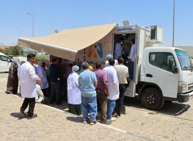 الصناعة ومبادرة «100 مليون صحة» وقافلة «كيمي» الطبية تطلق حملة طبية شاملة لـ400 عامل بـ 4 مصانع| تفاصيل