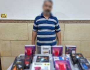 ضبط شبكة بيع ”ريسيفرات” لفك الشفرات بالإسماعيلية| صور
