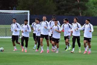 منتخب مصر يختتم تدريباته في سبوكين اليوم قبل السفر إلى دالاس استعدادًا لمواجهة أستراليا