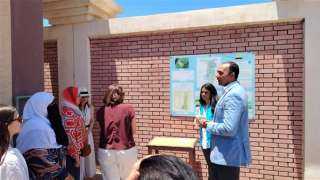 وفد أممي وإسباني يتفقد محطة معالجة الصرف الصحي في دمياط لبحث تعميم التجربة