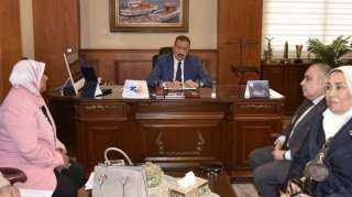 محافظ بورسعيد يولي اهتماما كبيرا بتطوير المنظومة الصحية