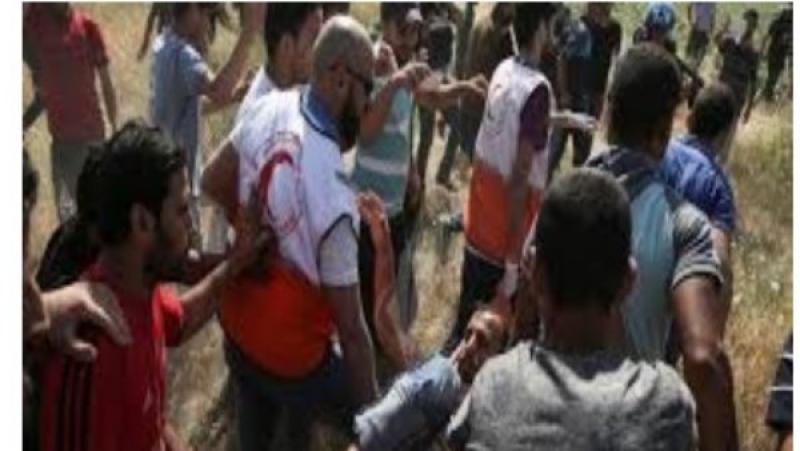 إصابة 5 فلسطي يين برصاص الاحتلال واعتداءات المستوطنين بخان يونس وجنين