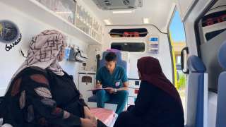 الهلال الأحمر المصري يواصل دعمه الإنساني للجرحى والمرضى الفلسطينيين|صور