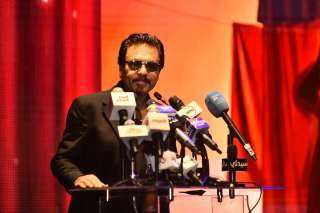 شهيرة ومحمد رياض يكشفان كواليس التكريم من المهرجان القومي