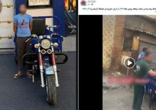 من معاكسات إلى اعتداء.. ضبط سائق تروسيكل قذف سيدة بحذائه في الشارع بالإسكندرية