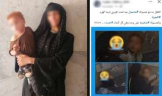 القبض على سيدة اعتدت على طفلها وأجبرته على استجداء المارة بالجيزة