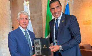 وزير الشباب والرياضة يلتقي نظيره الإيطالي على هامش افتتاح دورة ألعاب البحر المتوسط 2026