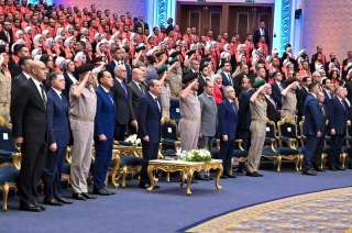 المتحدث الرئاسي ينشر صور الرئيس السيسي خلال حفل تخرج الدورة 6 للجهات والهيئات القضائية من الأكاديمية العسكرية
