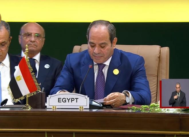 نصا كلمتي الرئيس السيسي في افتتاح وختام قمة الدول المؤسسة لوكالة الاتحاد الإفريقي للتنمية «أودا - نيباد»