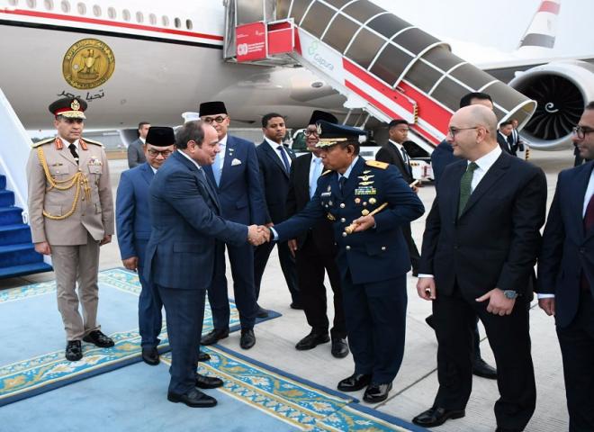 ثالث المحطات الآسيوية| جدول أعمال الرئيس السيسي في إندونيسيا غدًا