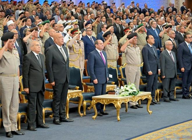 الرئيس السيسي: مصر تستهدف خفض التصعيد بالمنطقة وحل أزمة الخليج