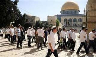 86 مستوطنًا يقتحمون باحات الأقصى والاحتلال يعتقل 6 فلسطينيين من مدن الضفة